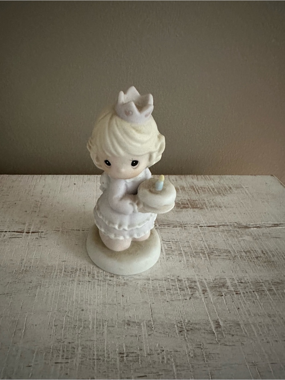 Precious Moments Birthday Princess Figurine in White